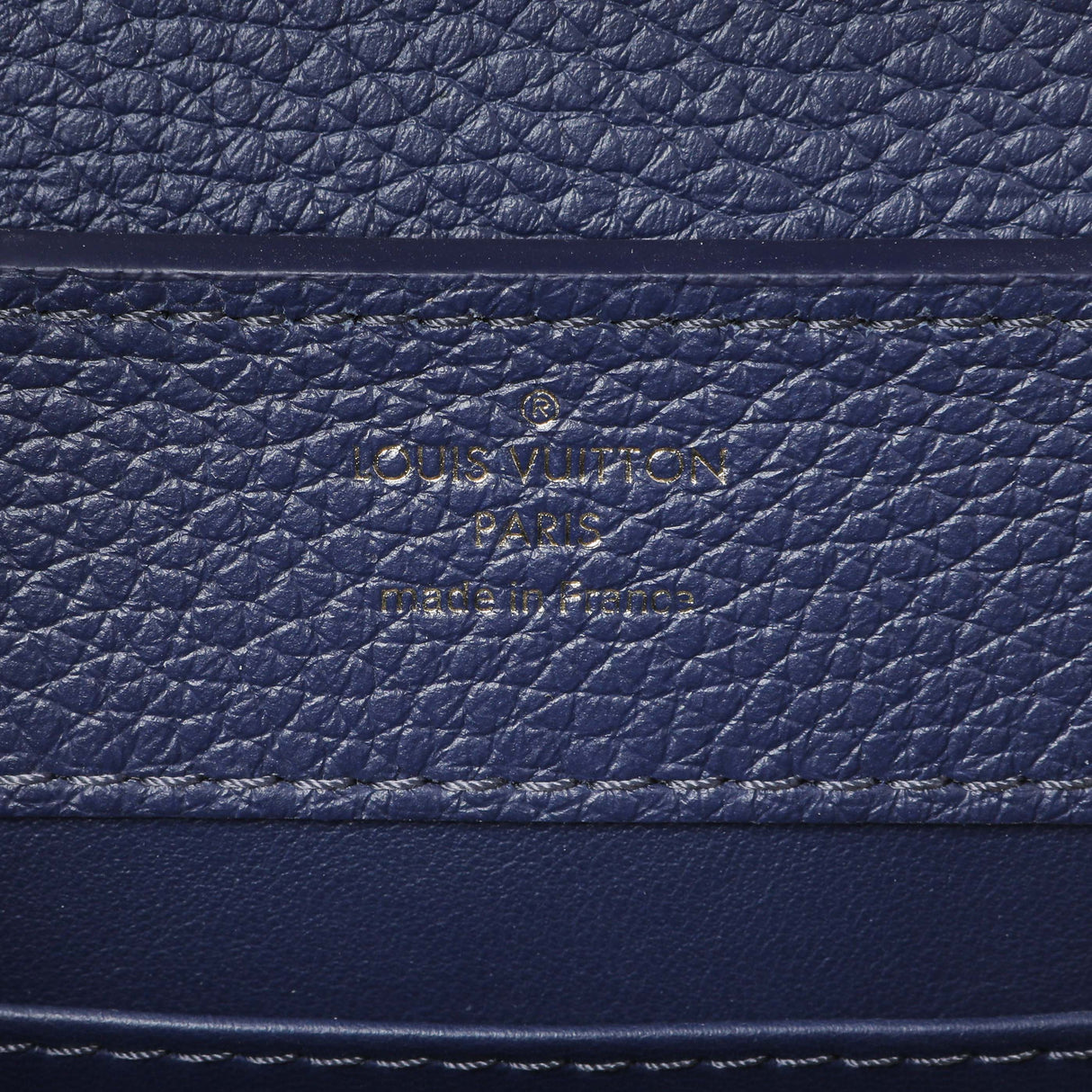 Louis Vuitton Blue Taurillon Python Mini Capucines Handbags Louis Vuitton