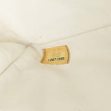 Chanel White Quilted Caviar Maxi Single Flap Handbags Chanel