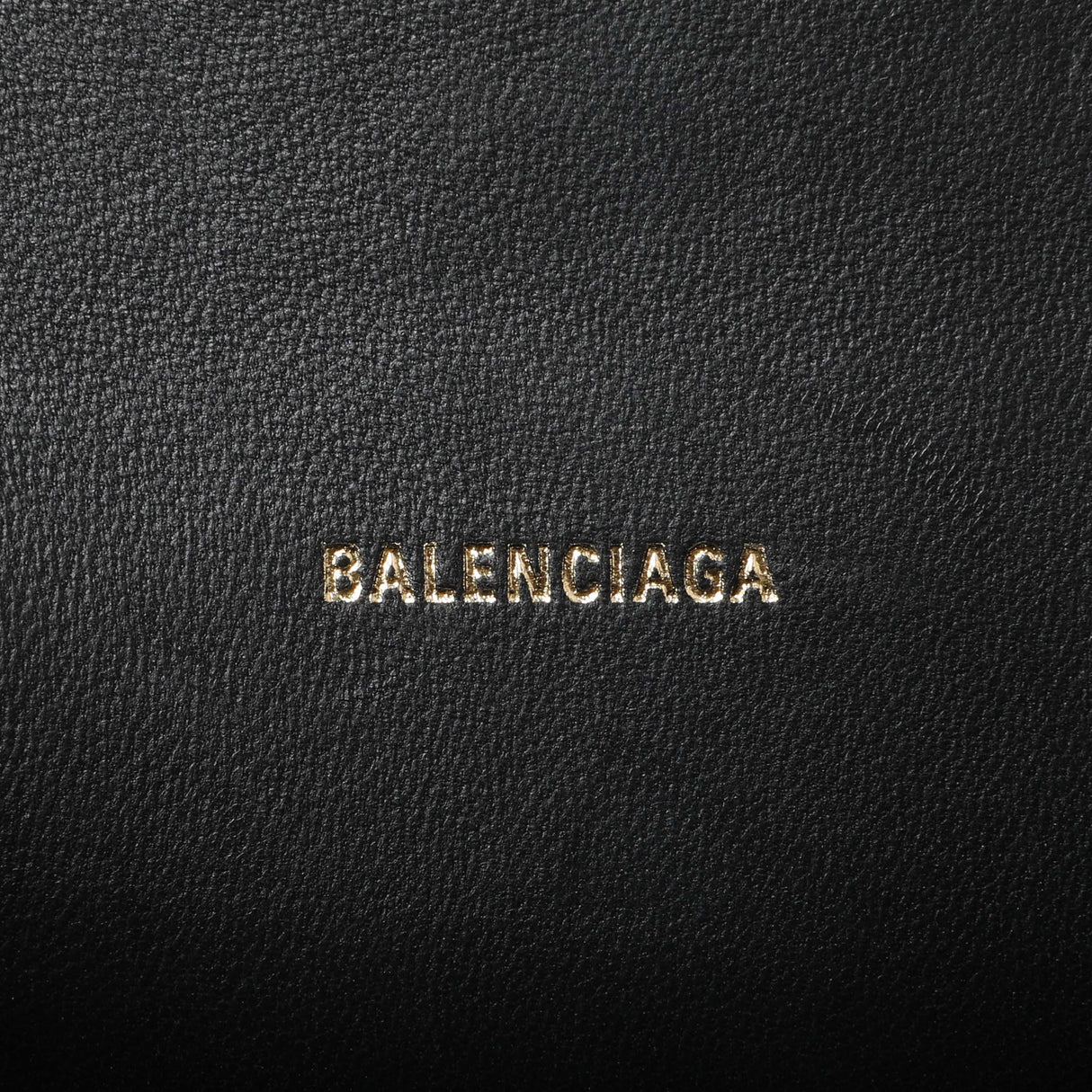 Balenciaga Black Calfskin Mini Hourglass Top Handle Bag Handbags Balenciaga
