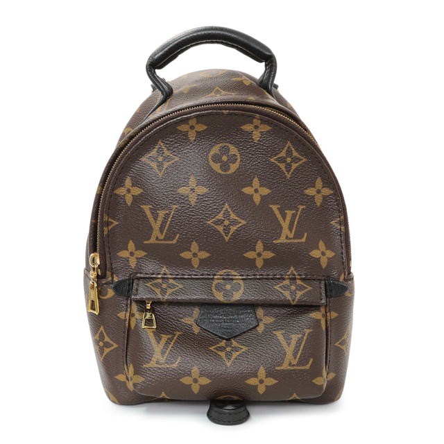 Louis Vuitton Monogram Palm Springs Backpack Mini Handbags Louis Vuitton