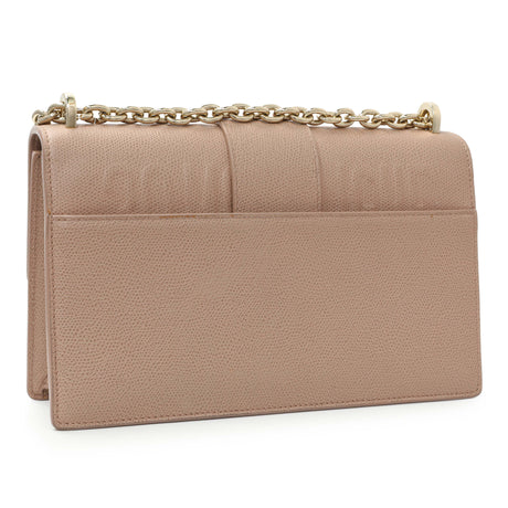 Christian Dior Blush Grained Calfskin 30 Montaigne Chain Flap Bag Handbags Christian Dior