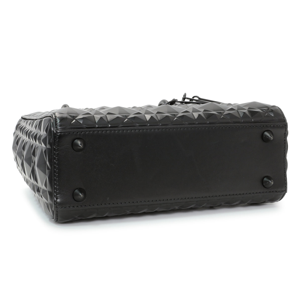 Christian Dior Black Diamond Cannage Lady Dior Small Handbags Christian Dior