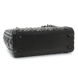 Christian Dior Black Diamond Cannage Lady Dior Small Handbags Christian Dior