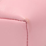 Chanel Pink Shiny Crumpled Calfskin Quilted Nano 31 Shopping Bag