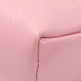 Chanel Pink Shiny Crumpled Calfskin Quilted Nano 31 Shopping Bag