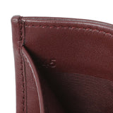 Miu Miu Burgundy Nappa Matelasse Card Case Accessories Miu Miu