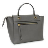 Celine Grey Grained Calfskin Micro Belt Bag Handbags Celine