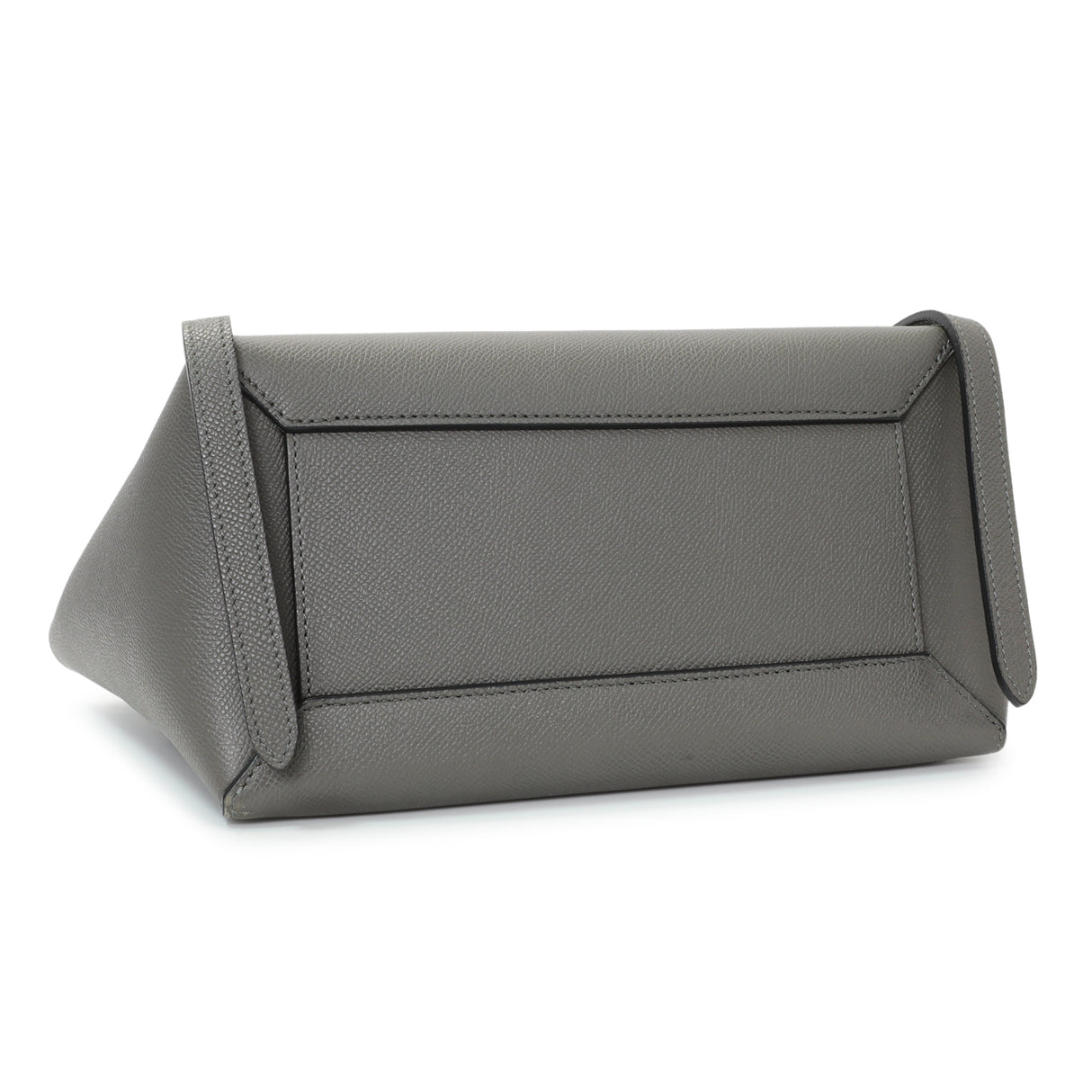 Celine Grey Grained Calfskin Micro Belt Bag Handbags Celine