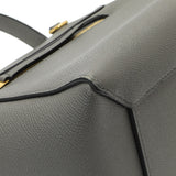 Celine Grey Grained Calfskin Micro Belt Bag Handbags Celine