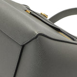 Celine Grey Grained Calfskin Micro Belt Bag Handbags Celine