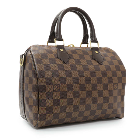 Louis Vuitton Damier Ebene Speedy Bandouliere 25