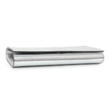 Saint Laurent Metallic Silver Belle De Jour Large Clutch