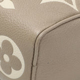 Louis Vuitton Tourterelle Grey/Cream Empreinte Giant Monogram Nano Speedy Handbags Louis Vuitton