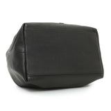 Jimmy Choo Black Nappa Leather Juno Solid Drawstring Bucket Bag Handbags Jimmy Choo