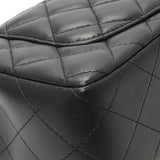 Chanel Black Quilted Lambskin Mini Rectangular Flap Handbags Chanel