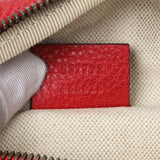 Gucci Hibiscus Red Calfskin Logo Belt Bag Handbags Gucci