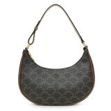 Celine Triomphe Canvas Calfskin Ava Shoulder Bag