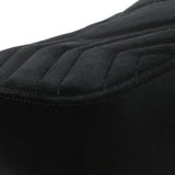 Gucci Black Velvet Matelasse Mini GG Marmont Shoulder Bag Handbags Gucci