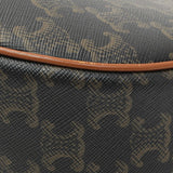 Celine Triomphe Canvas Calfskin Ava Shoulder Bag