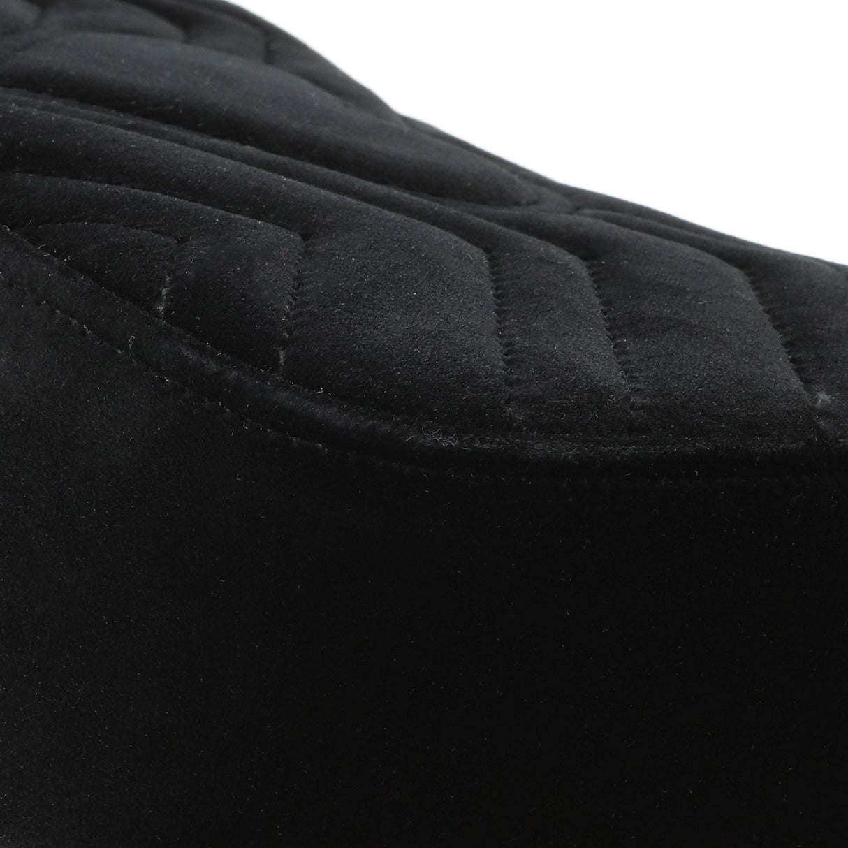 Gucci Black Velvet Matelasse Mini GG Marmont Shoulder Bag Handbags Gucci