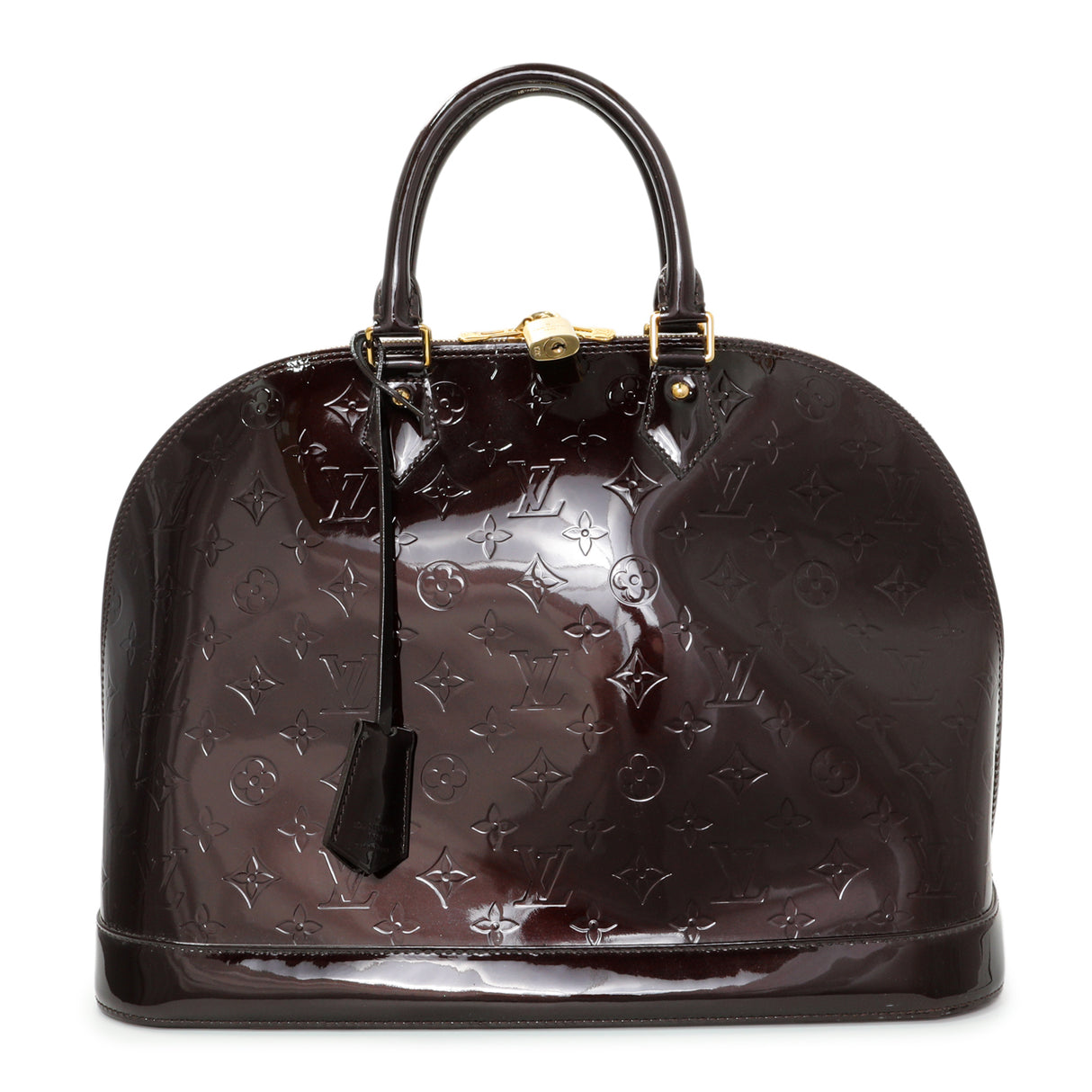 Louis Vuitton Amarante Vernis Alma GM Handbags Louis Vuitton
