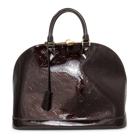 Louis Vuitton Amarante Vernis Alma GM Handbags Louis Vuitton