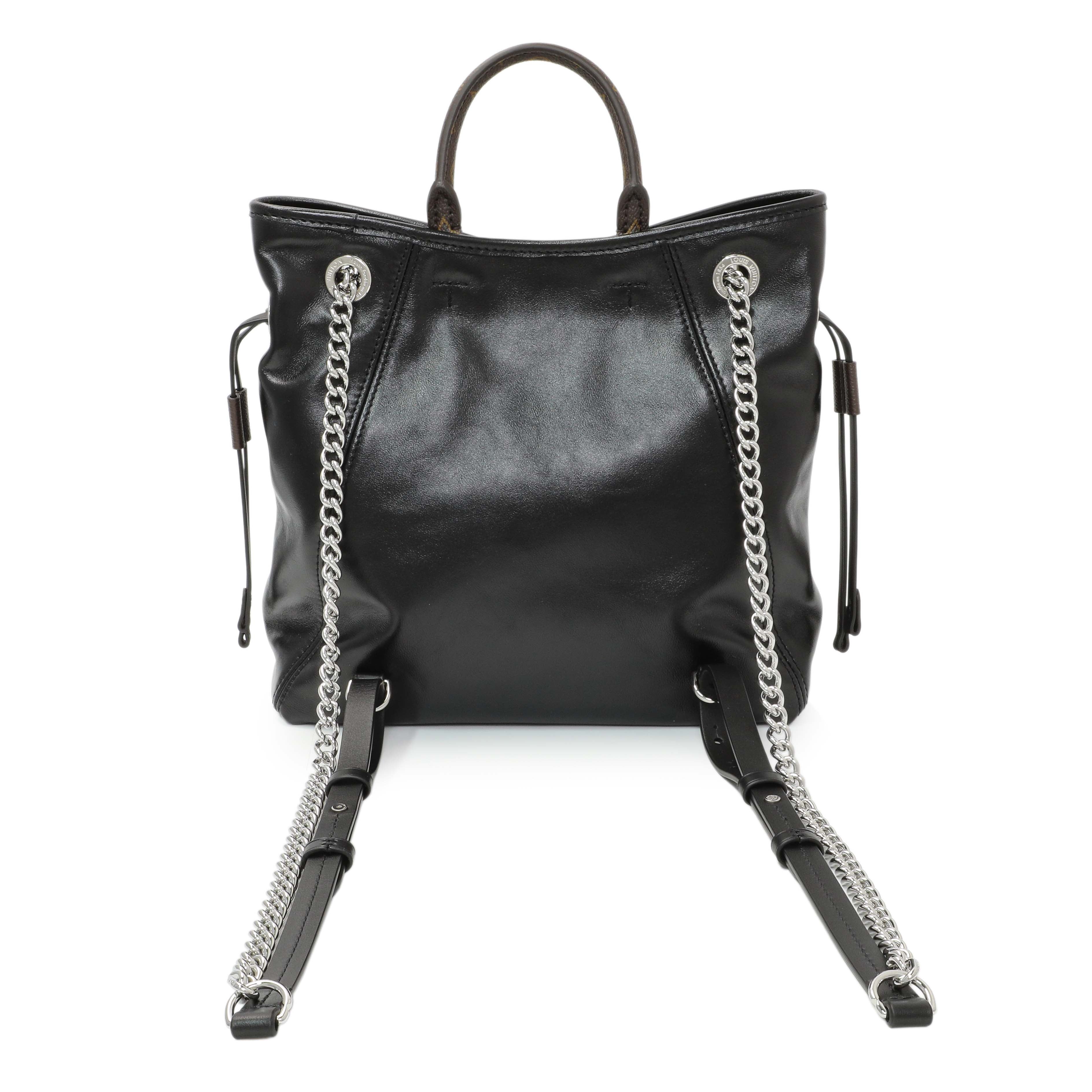 Louis Vuitton Black Lambskin Off Duty Backpack Vibe – Modaselle