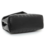 Saint Laurent Black Calfskin Y Quilted Monogram Small Loulou Chain Satchel Handbags Saint Laurent