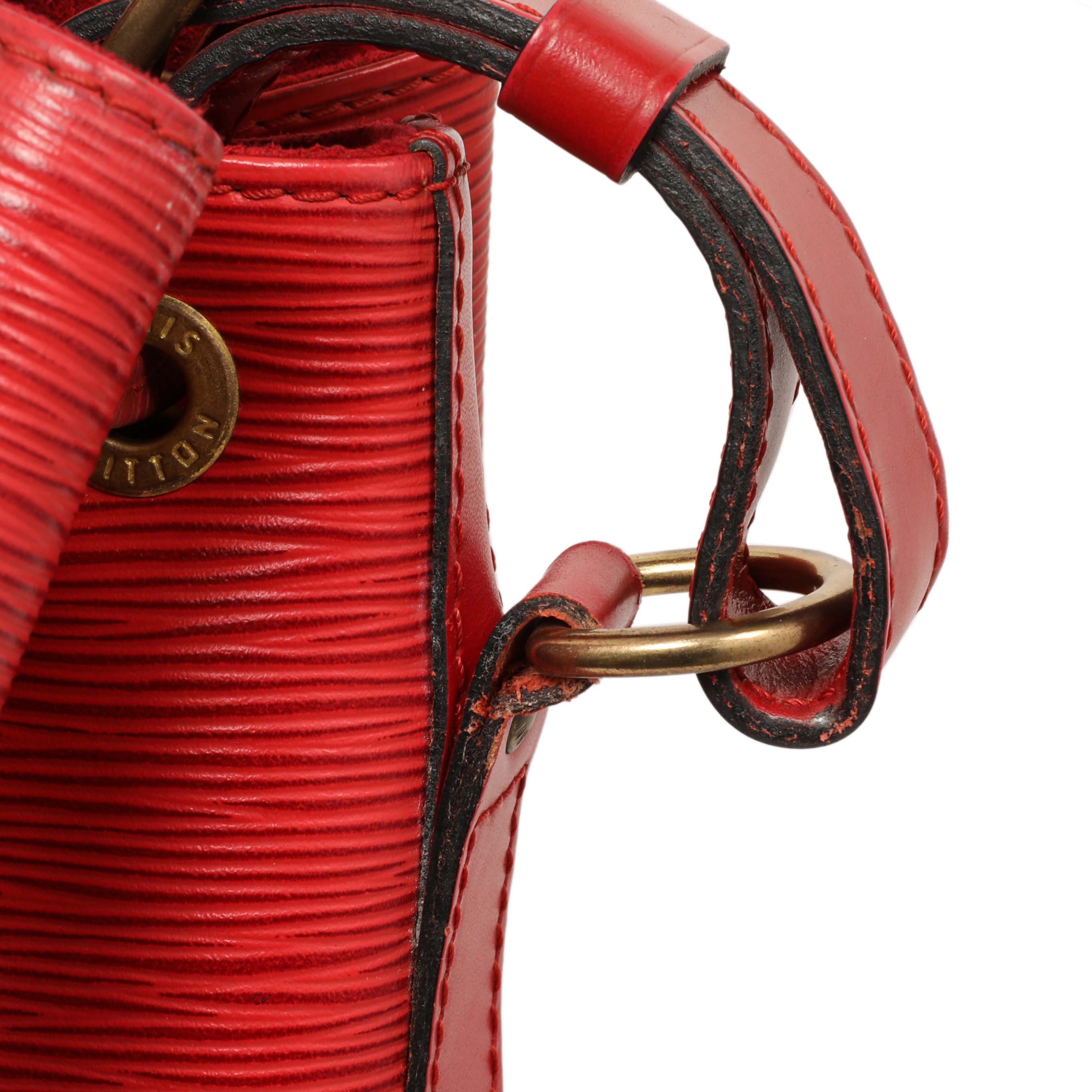 Louis Vuitton Red Epi Noe – Modaselle