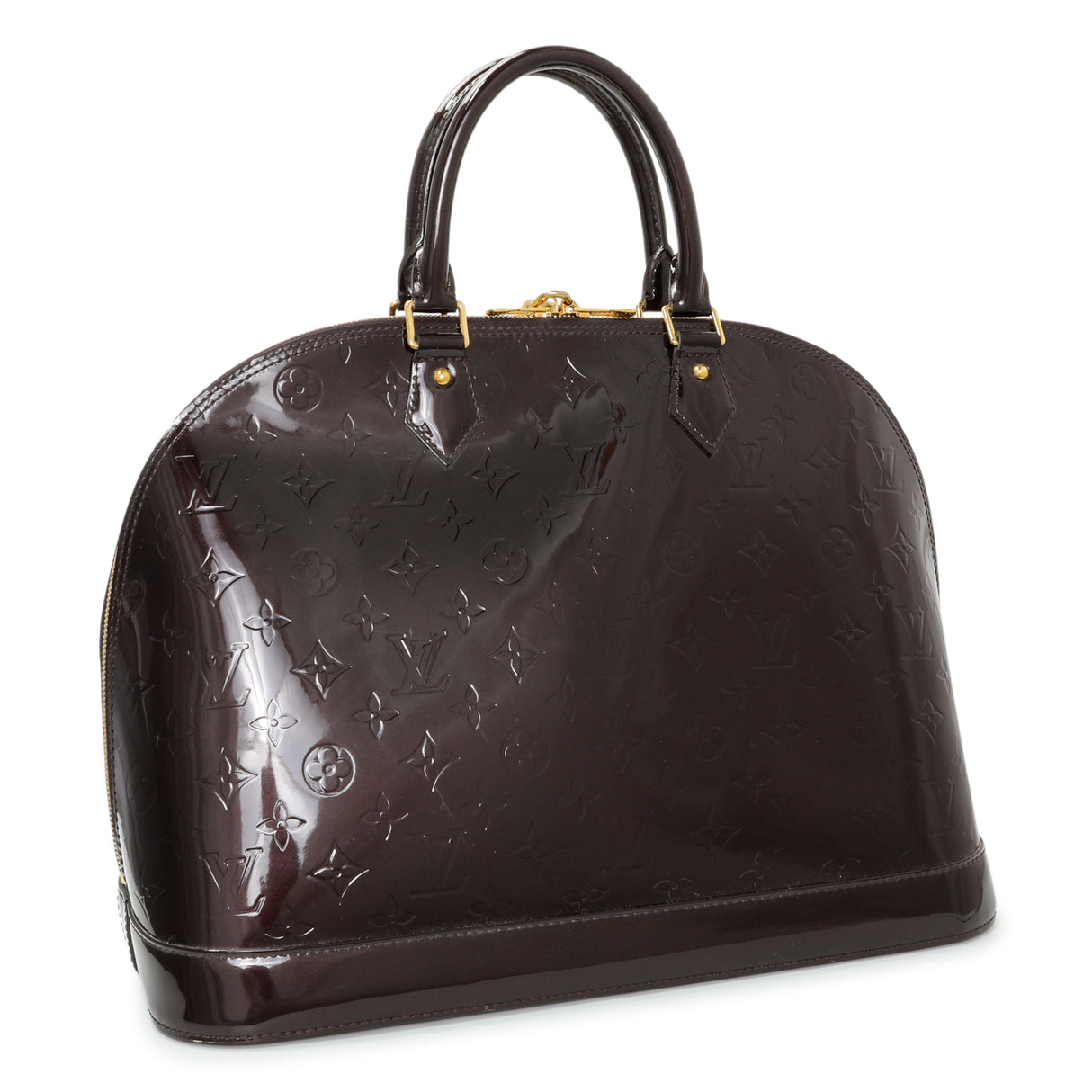 Louis Vuitton Amarante Vernis Alma GM Handbags Louis Vuitton