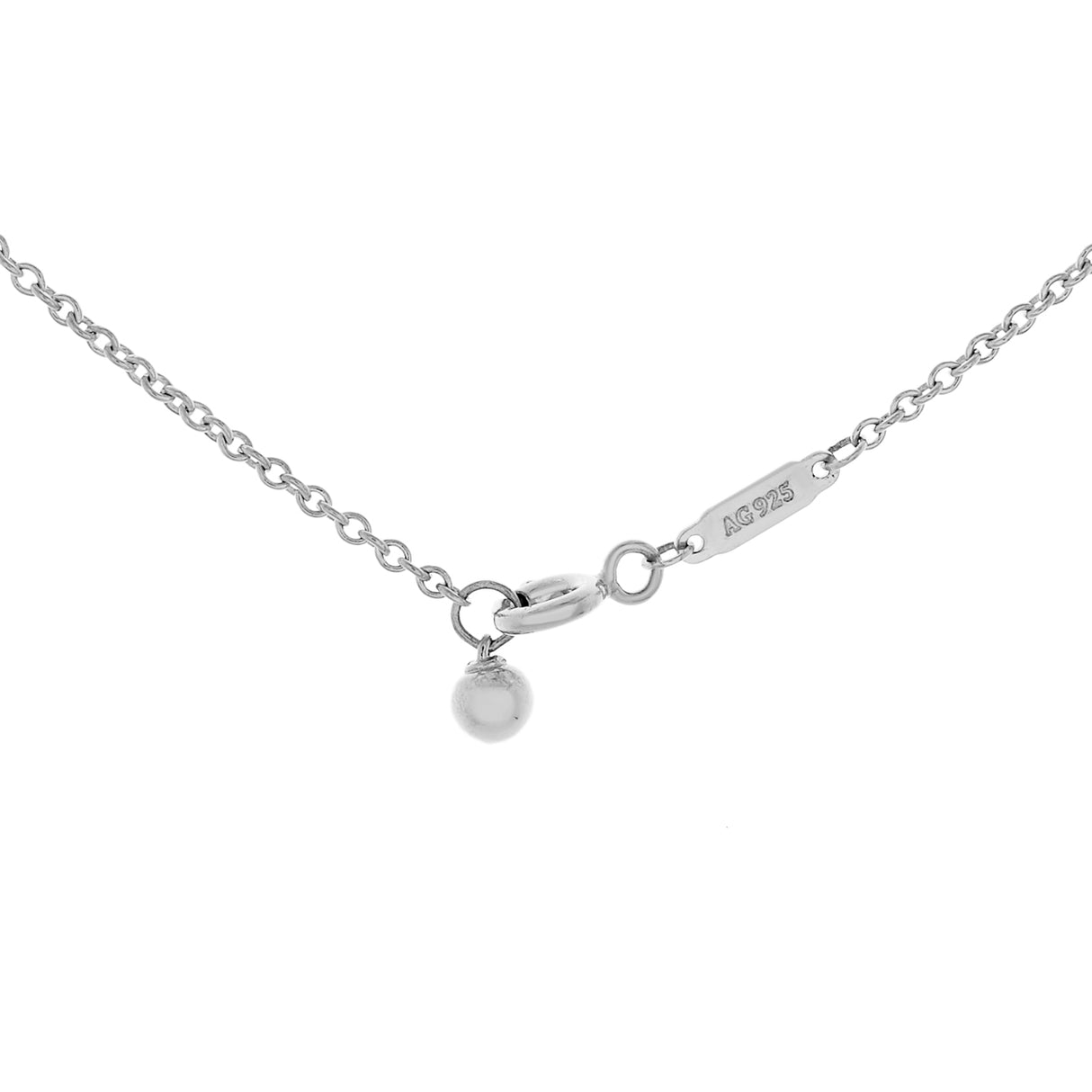 Tiffany & Co. Sterling Silver HardWear Ball Pendant Necklace Designer Jewellery Tiffany and Co