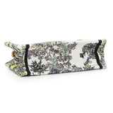 Christian Dior Embroidered Canvas Mini Book Tote w/ Strap Handbags Christian Dior