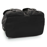 Prada Black Re-Nylon Vela Saffiano Small Backpack Handbags Prada