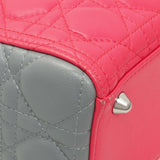 Christian Dior Lambskin Cannage Tri Color Large Lady Dior Handbags Christian Dior