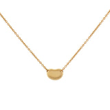 Tiffany & Co. 18K Rose Gold 9mm Bean Pendant