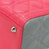 Christian Dior Lambskin Cannage Tri Color Large Lady Dior Handbags Christian Dior