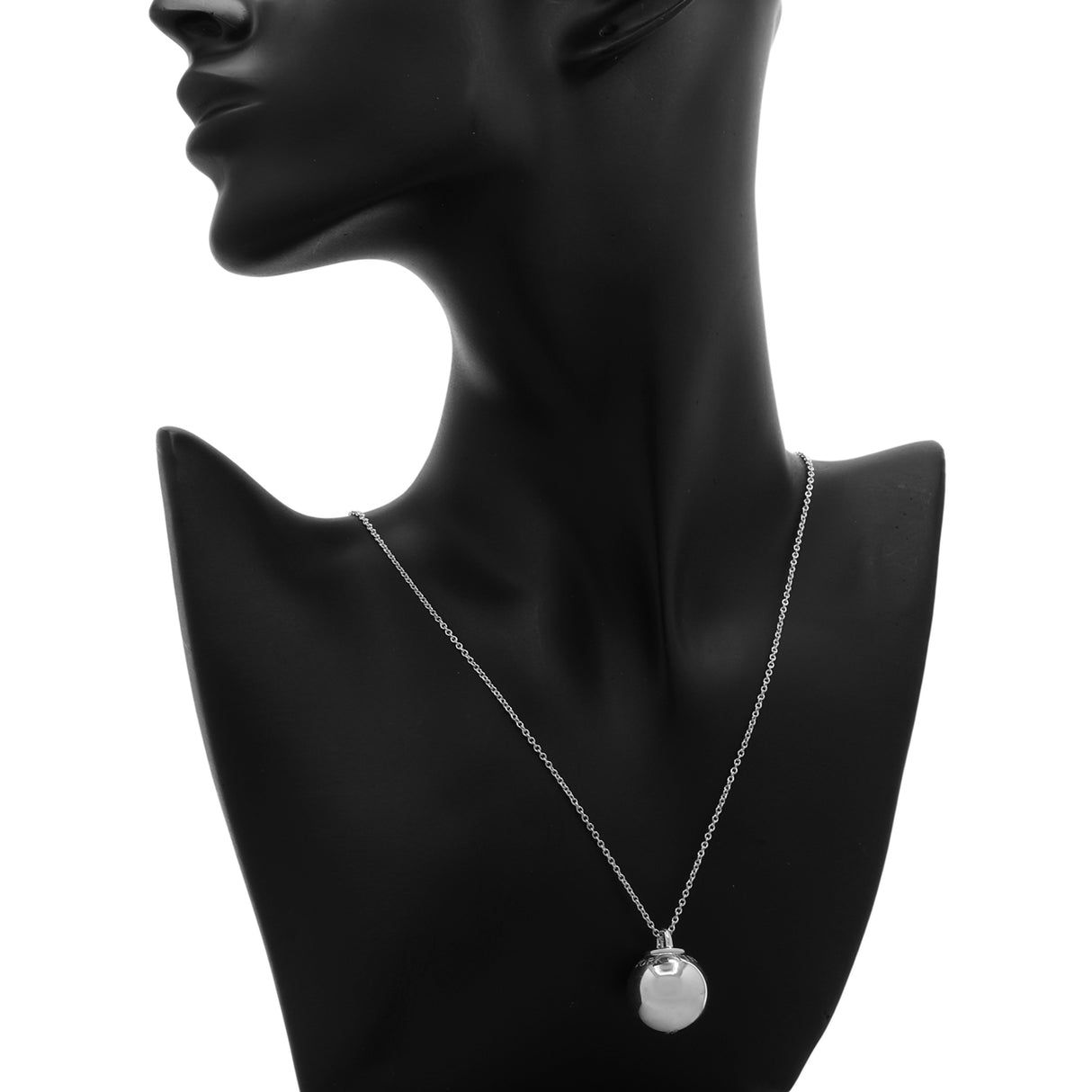 Tiffany & Co. Sterling Silver HardWear Ball Pendant Necklace Designer Jewellery Tiffany and Co