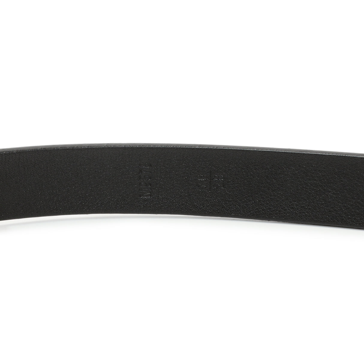 Louis Vuitton Black Calfskin Initiales 20mm Belt Accessories Louis Vuitton
