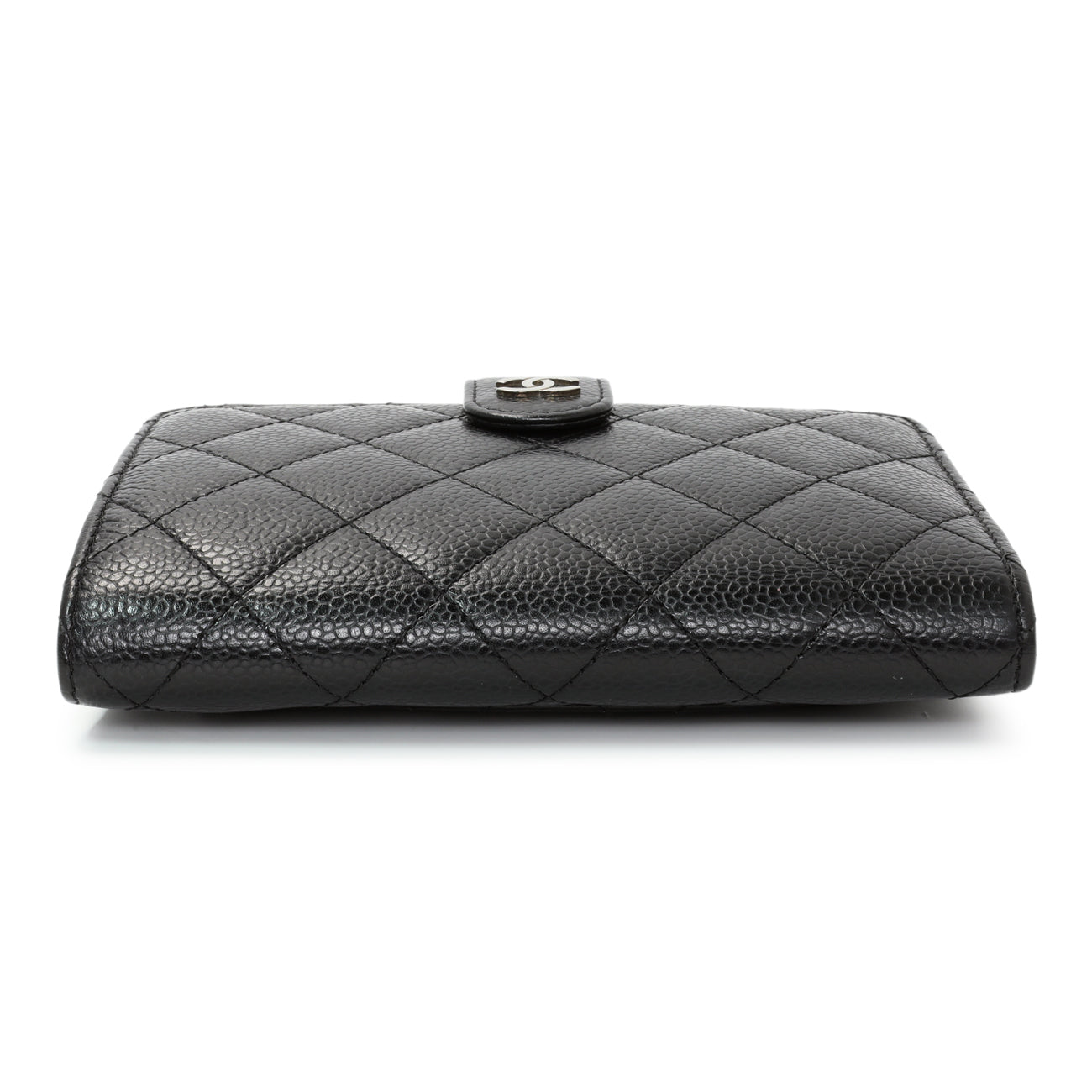 Chanel Black Caviar Quilted CC French Wallet – Modaselle