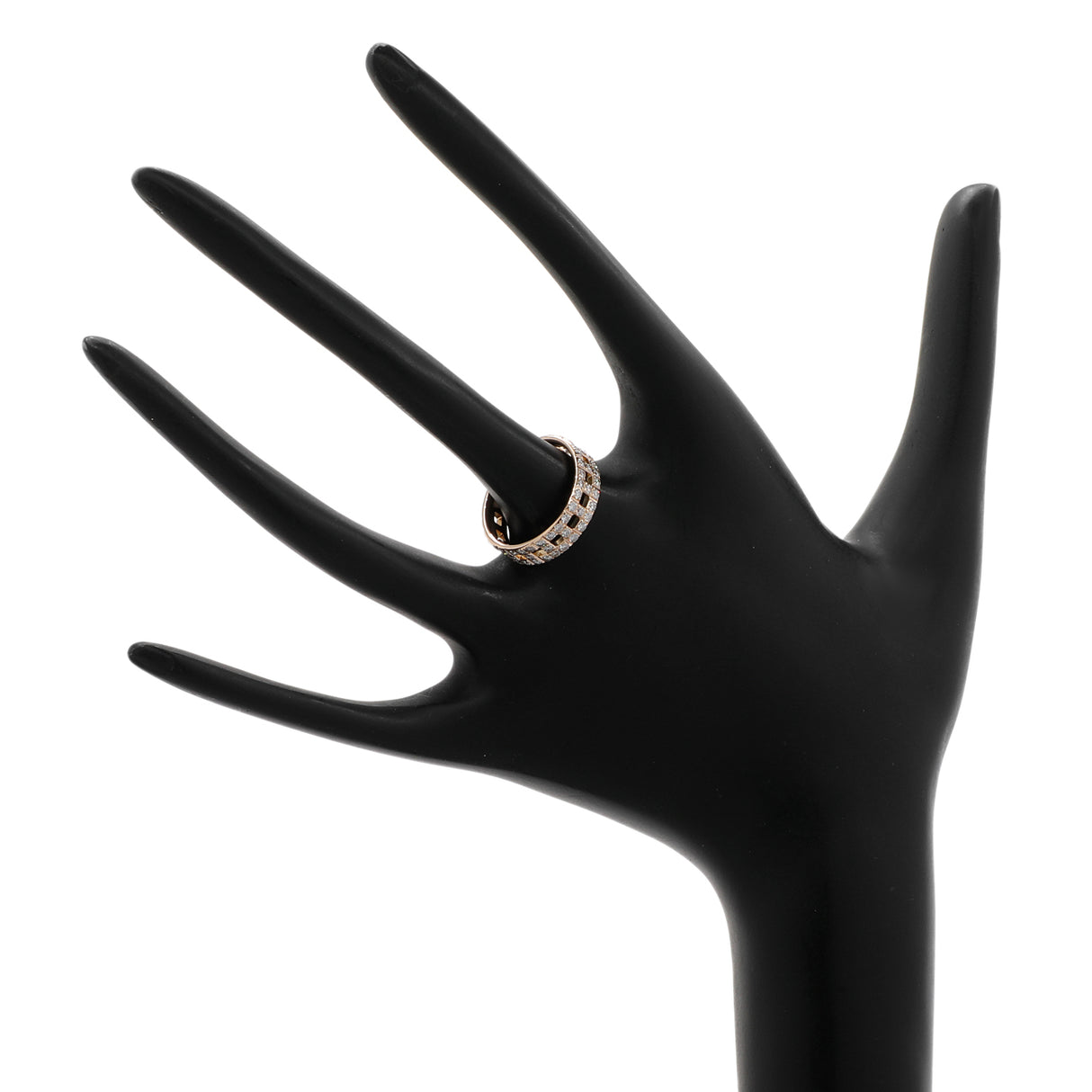 Tiffany & Co. 18K Yellow Gold Diamond T True Wide Ring Designer Jewellery Tiffany and Co