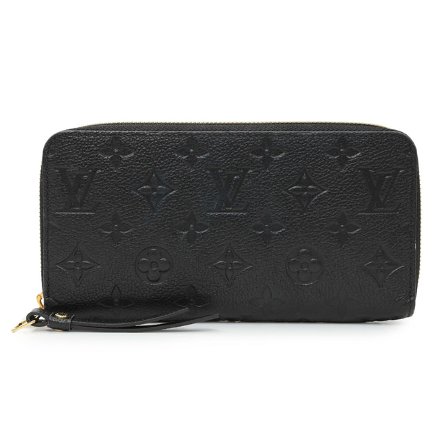 Louis Vuitton Black Empreinte Zippy Wallet Accessories Louis Vuitton