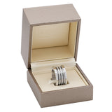 Bulgari 18K White Gold Diamond B.Zero1 20th Anniversary Edition Ring Designer Jewellery Bulgari