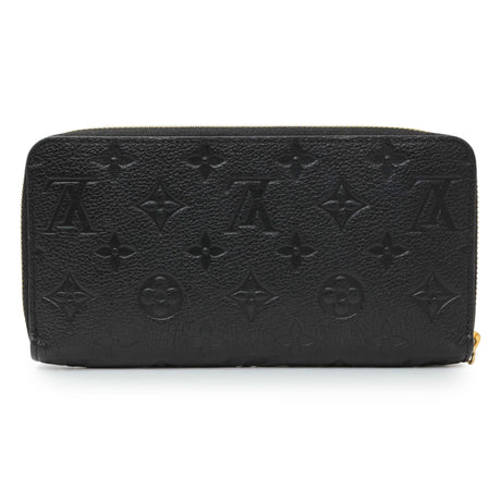 Louis Vuitton Black Empreinte Zippy Wallet Accessories Louis Vuitton
