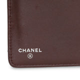 Chanel Black Caviar Quilted CC French Wallet Accessories Chanel
