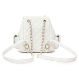 -6 items Tue Sept 8 ⬆️- Chanel White Caviar Quilted Mini Cargo Duma Backpack Handbags Chanel