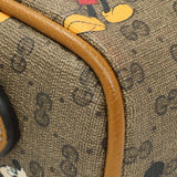 Gucci GG Supreme Monogram Mickey Mouse Interlocking G Shoulder Bag Handbags Gucci