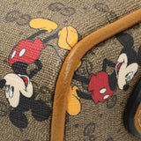 Gucci GG Supreme Monogram Mickey Mouse Interlocking G Shoulder Bag Handbags Gucci