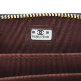 Chanel Black Caviar Quilted Zip Coin Purse Accessories Chanel