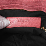Balenciaga Pink Agneau Classic Gold Hardware Velo Handbags Balenciaga