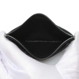 Saint Laurent Grain De Poudre Matelasse Chevron Monogram Card Case Accessories Saint Laurent